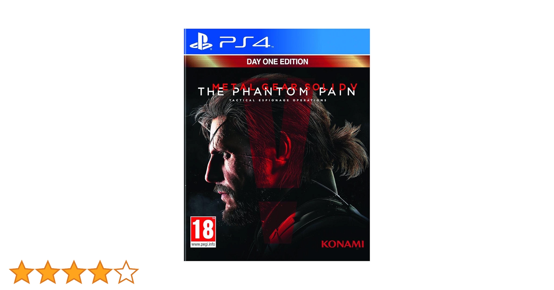 Metal Gear Solid V: The Phantom Pain - Jeu PS4 : Amazon.com.tr